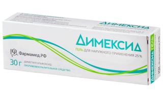 Димексид гель