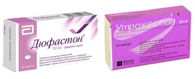 Утрожестан и Дюфастон