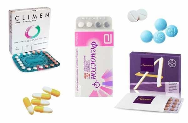 Гормоносодержащие препараты с витаминами