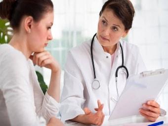 На консультации лечащего врача