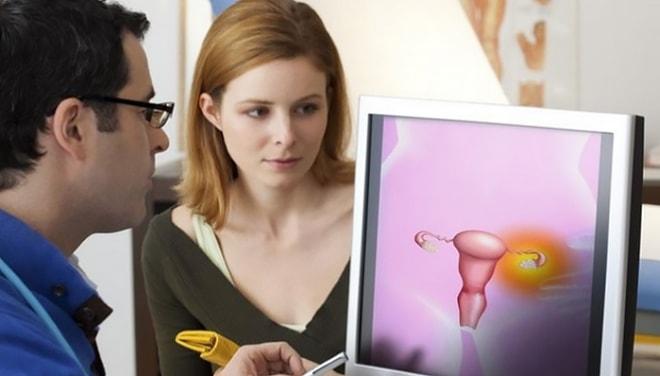 Проявления одностороннего оофорита у женщины