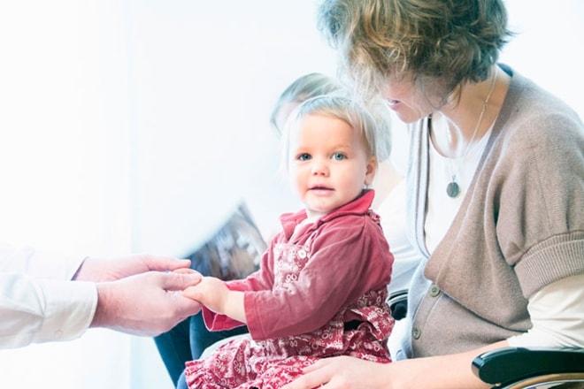 Маленькая девочка перед удалением яичника